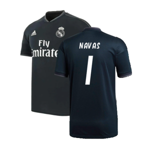 Real Madrid 2018-19 Away Shirt (S) (Very Good) (Navas 1)_0