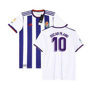 Real Valladolid 2019-2020 Home Shirt - Sponsorless (S) (BNWT) (Oscar Plano 10)_0