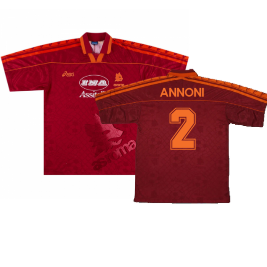 Roma 1995-96 Home Shirt (Good) (Annoni 2)_0