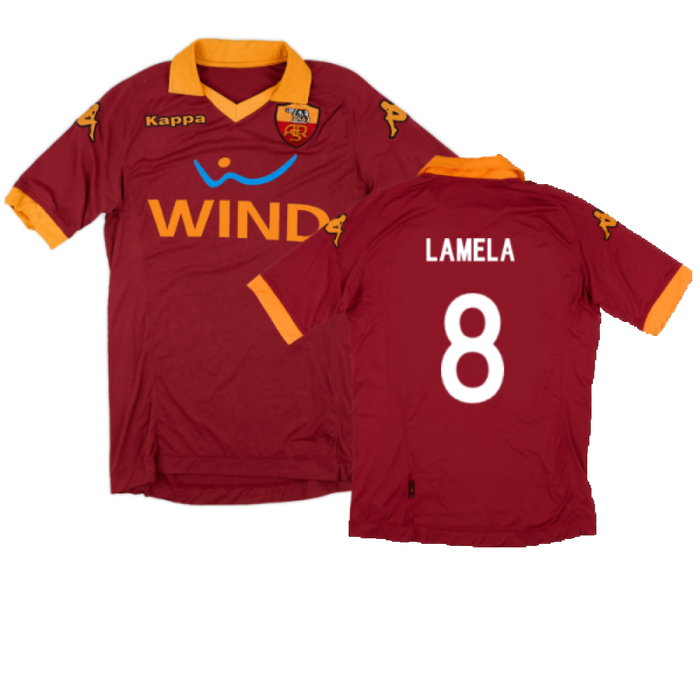 Roma 2012-13 Home Shirt (MB) (Lamela 8) (Very Good)