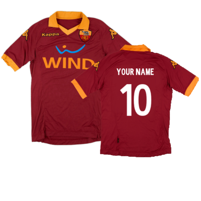 Roma 2012-13 Home Shirt (MB) (Your Name 10) (Very Good)