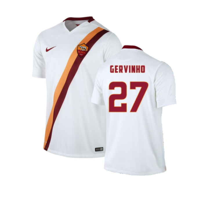 Roma 2014-15 Away Shirt (2XL) (Excellent) (Gervinho 27)