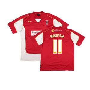 Rotherham 2006-07 Home Shirt (XL) (Very Good) (Robertson 11)_0