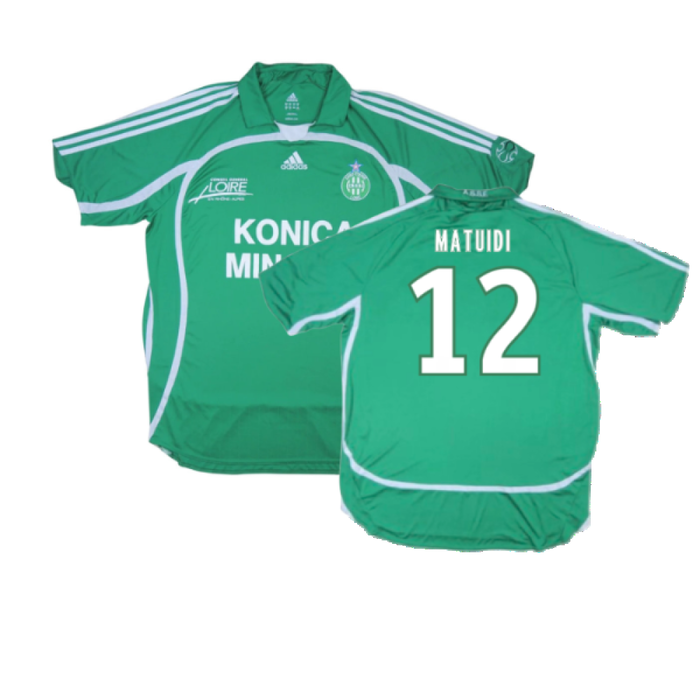 Saint-Etienne 2006-07 Home Shirt (M) (Excellent) (MATUIDI 12)