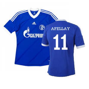 Schalke 2012-13 Home Shirt (L) (Excellent) (Afellay 11)_0