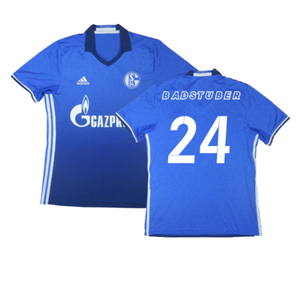 Schalke 2016-18 Home Shirt (M) (Excellent) (Badstuber 24)_0