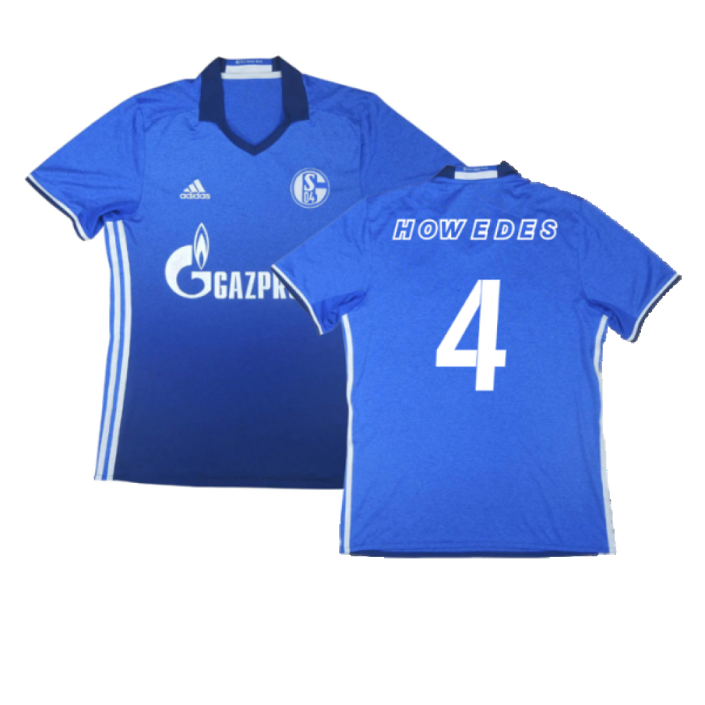 Schalke 2016-18 Home Shirt (Excellent) (Howedes 4)_0