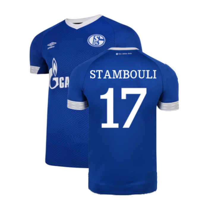 Schalke 2018-19 Home Shirt (2XL) (Excellent) (Stambouli 17)