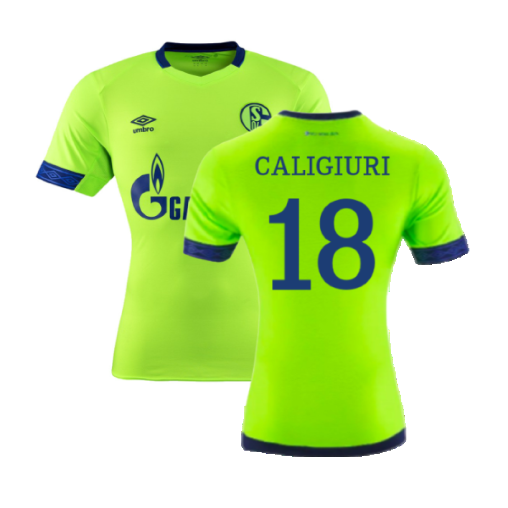 Schalke 2018-19 Third Shirt (XL) (Fair) (Caligiuri 18)_0