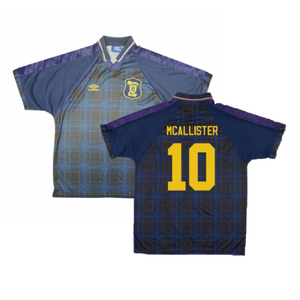 Scotland 1994-96 Home Shirt (Excellent) (McAllister 10)_0