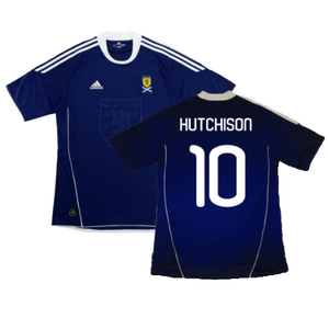 Scotland 2010-11 Home Shirt (Excellent) (HUTCHISON 10)_0