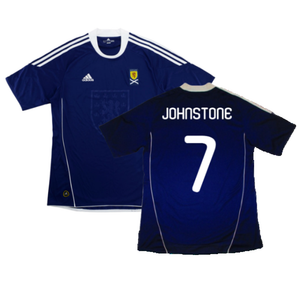 Scotland 2010-11 Home Shirt (Excellent) (JOHNSTONE 7)_0