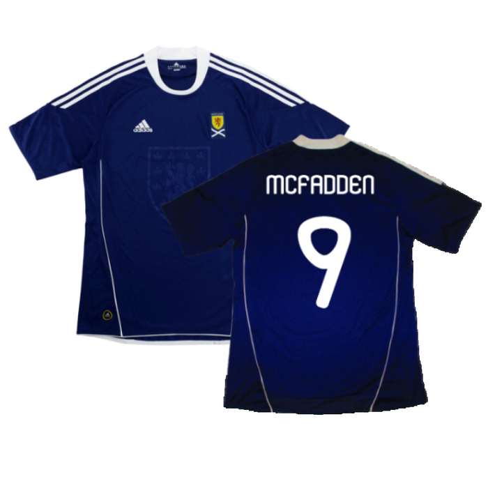 Scotland 2010-11 Home (Very Good) (MCFADDEN 9)