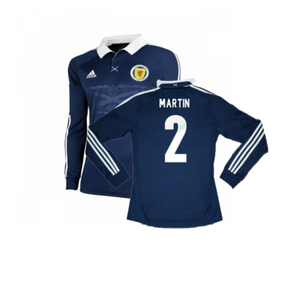 Scotland 2012-13 Home Shirt (Excellent) (Martin 2)_0