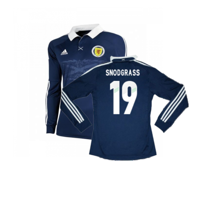 Scotland 2012-13 Home Shirt (Excellent) (Snodgrass 19)