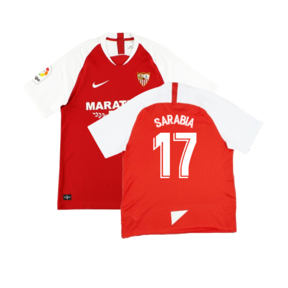 Sevilla 2019-20 Away Shirt (XL) (Excellent) (SARABIA 17)_0