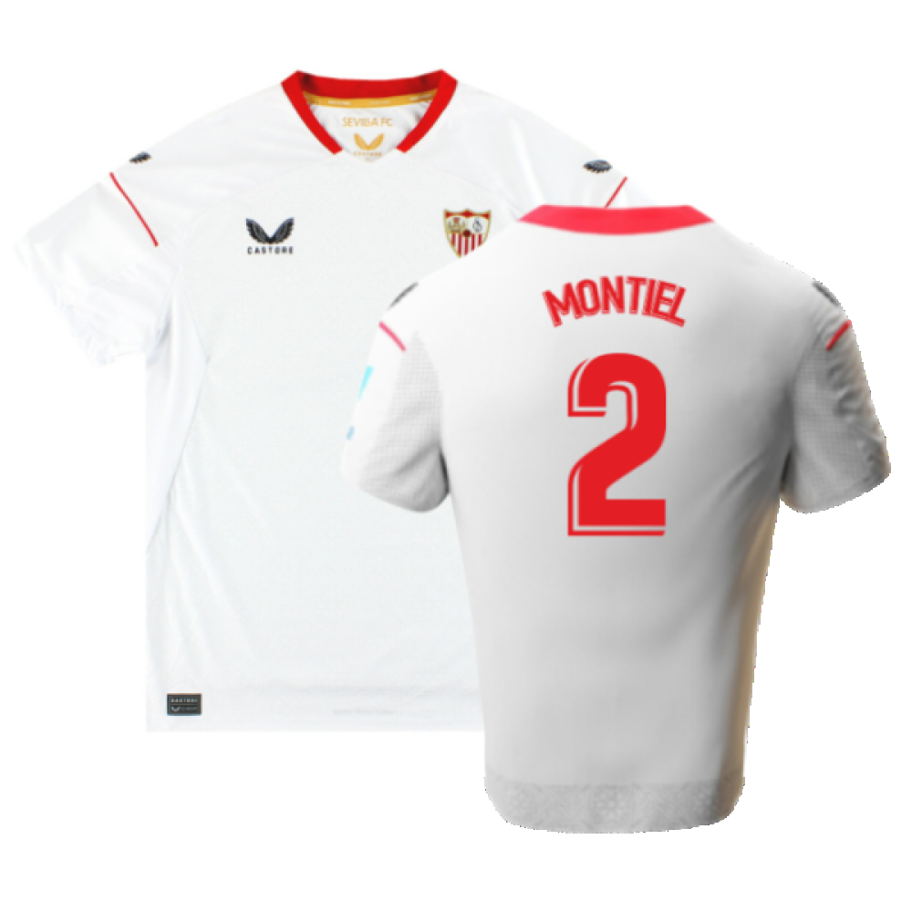 Sevilla 2022-23 Home Shirt (XXL) (Excellent) (Montiel 2)_0