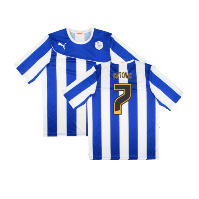 Sheffield Wednesday 2013-14 Home Shirt (Sponsorless) (L) (Excellent) (Antonio 7)