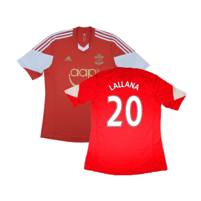 Southampton 2013-14 Home Shirt (XL) (Good) (Lallana 20)