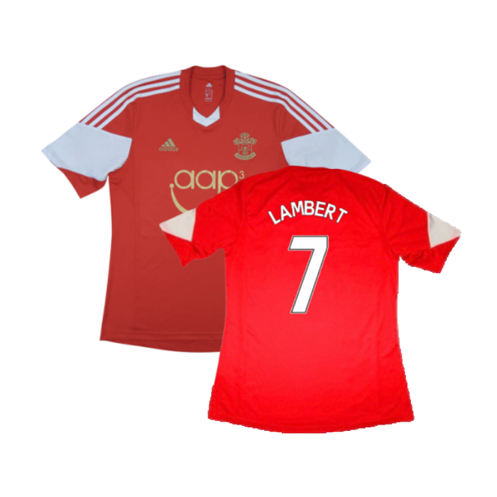 Southampton 2013-14 Home Shirt (XL) (Good) (Lambert 7)