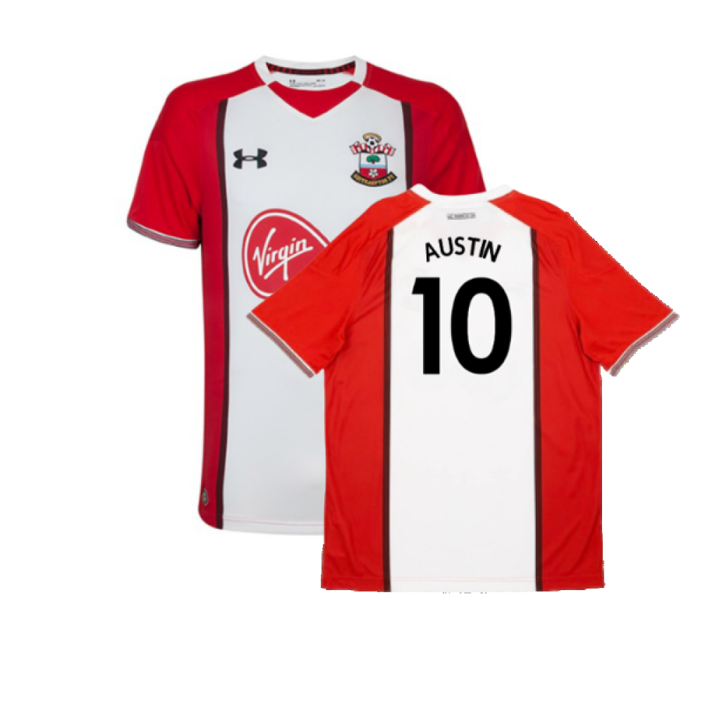 Southampton 2017-2018 Home Shirt (L) (Excellent) (Austin 10)_0