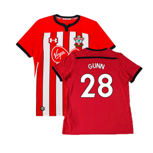 Southampton 2018-19 Home Shirt (Excellent) (Gunn 28)_0