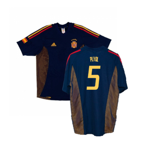 Spain 2002-04 Third Shirt (L) (Excellent) (Puyol 5)_0