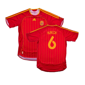 Spain 2005-07 Home (Excellent) (Albelda 6)_0