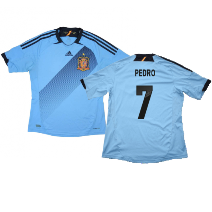 Spain 2012-13 Away Shirt (L) (Excellent) (Pedro 7)