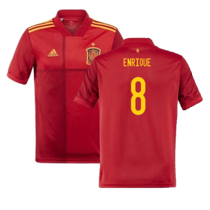 Spain 2020-21 Home Shirt (S) (Good) (ENRIQUE 8)