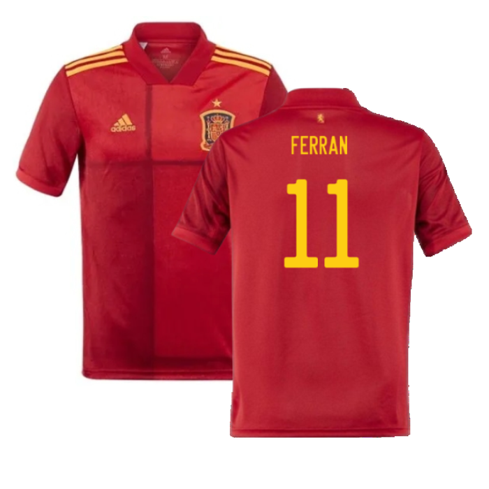 Spain 2020-21 Home Shirt (S) (Good) (FERRAN 11)