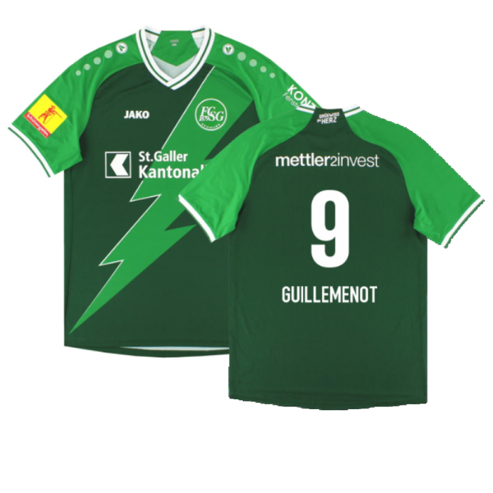 St Gallen 2022-23 Home Shirt (M) (Guillemenot 9) (Excellent)