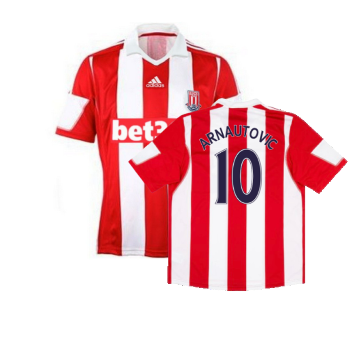 Stoke 2013-14 Home Shirt (XL) (Excellent) (ARNAUTOVIC 10)