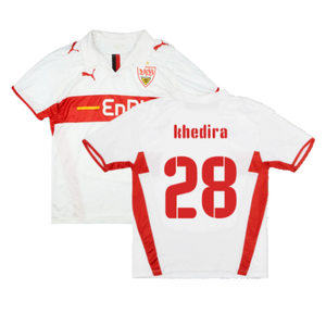Stuttgart 2008-09 Home Shirt (L) (Khedira 28) (Fair)_0