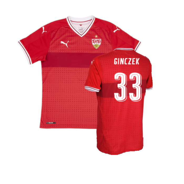 Stuttgart 2017-18 Away Shirt (Sponsorless) (XXL) (Excellent) (Ginczek 33)