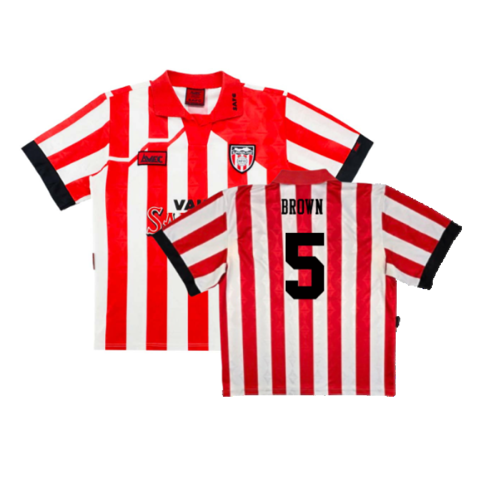Sunderland 1994-96 Home (Excellent) (Brown 5)_0