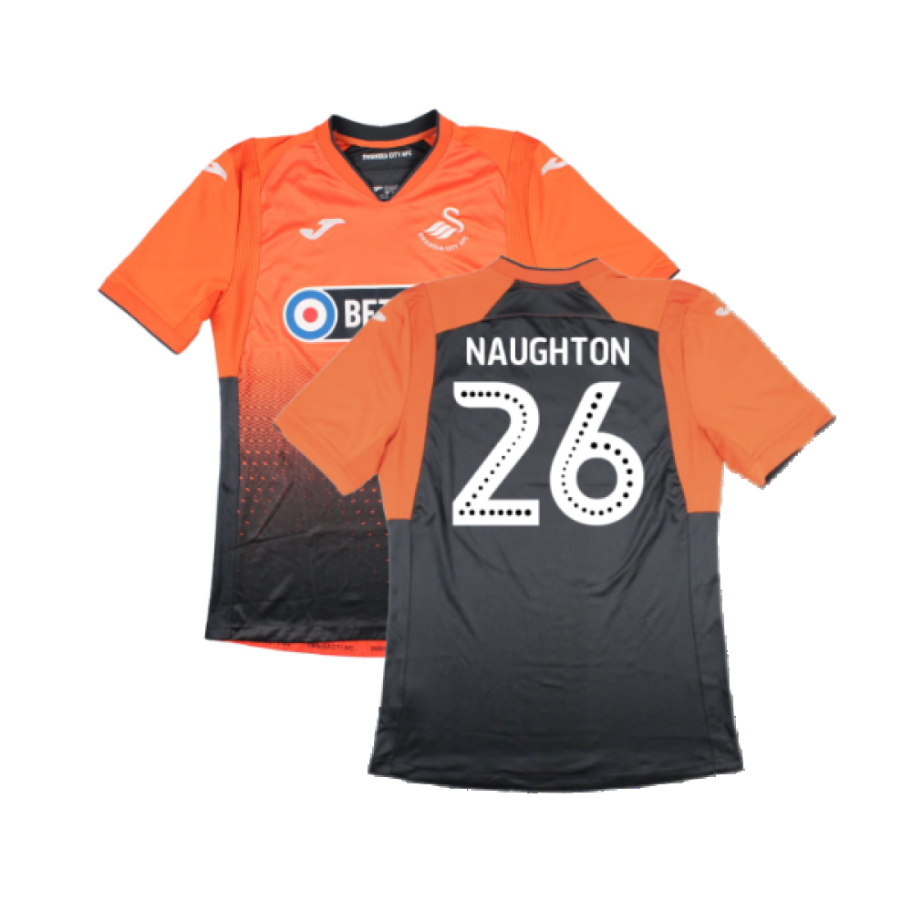 Swansea 2018-19 Away Shirt (Very Good) (Naughton 26)_0