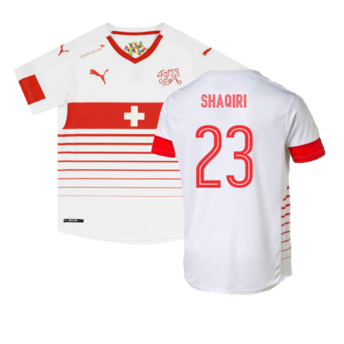 Switzerland 2016 Away Shirt (M) (Excellent) (Shaqiri 23)