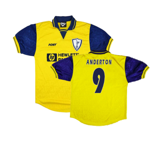 Tottenham 1995-96 Third Shirt (M) (Excellent) (Anderton 9)_0