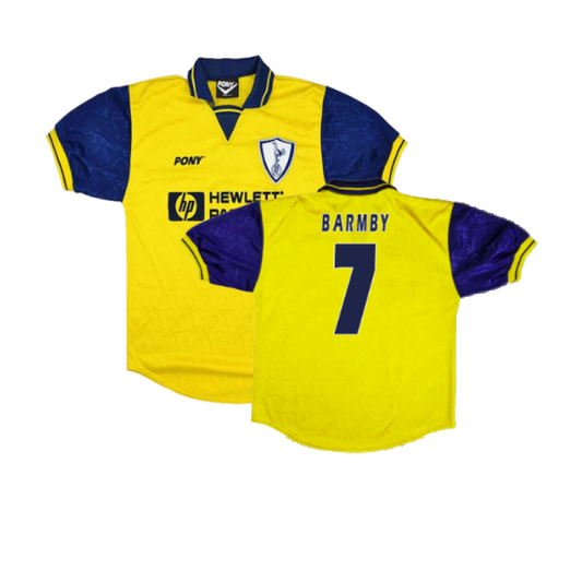 Tottenham 1995-96 Third Shirt (M) (Excellent) (Barmby 7)_0