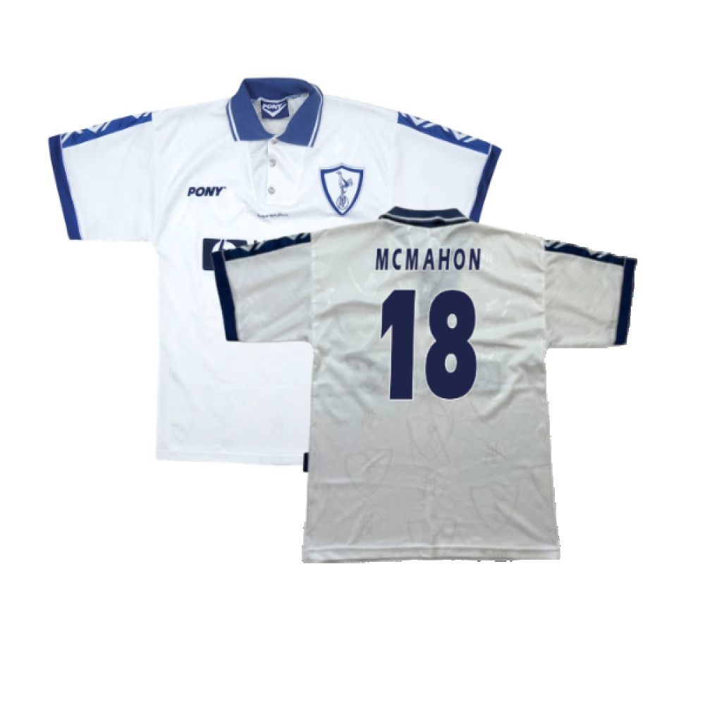 Tottenham 1995-97 Home Shirt (S) (Very Good) (McMahon 18)_0