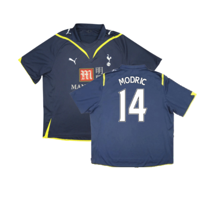 Tottenham 2009-10 Away Shirt (Good) (MODRIC 14)