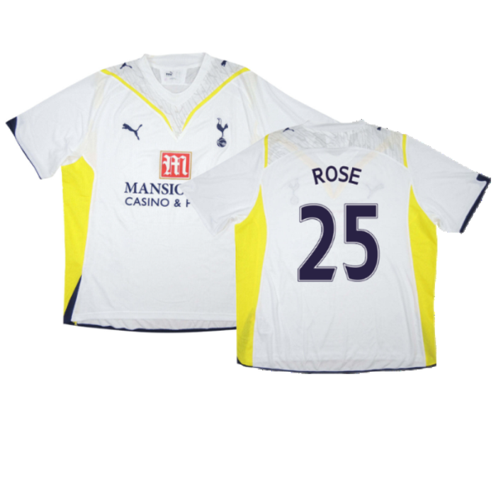 Tottenham 2009-10 Home Shirt (2XL) (Excellent) (ROSE 25)