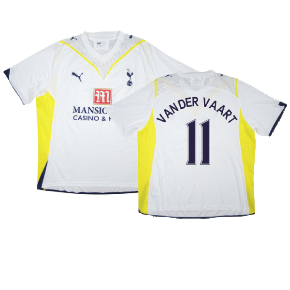 トッテナム ユニフォーム(H) 10-11 VAN DER VAART BNWT Tottenham Hotspur 2010-2011 UEFA Champions league