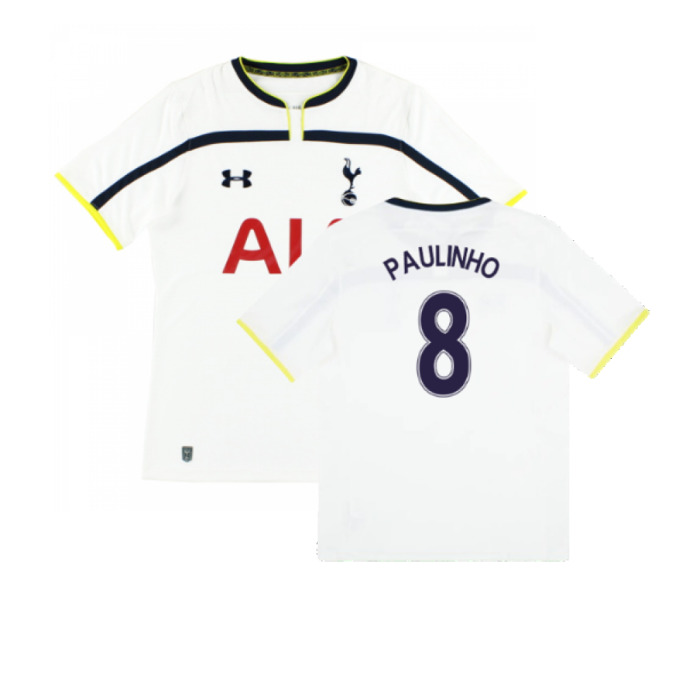 Tottenham 2014-2015 Home Shirt (S) (Very Good) (PAULINHO 8)_0
