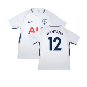 Tottenham 2017-18 Home Shirt (Small infant) (Mint) (Wanyama 12)_0