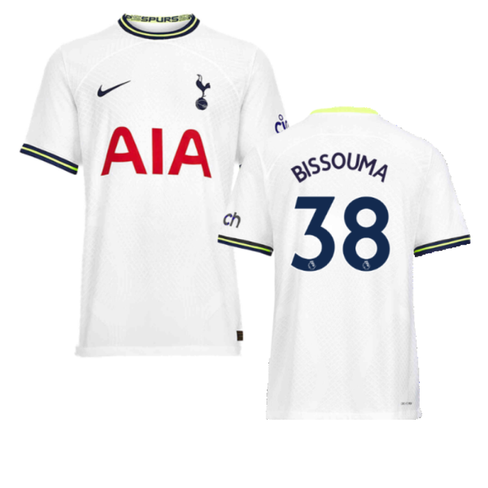 Tottenham 2022-23 Home Shirt (SB) (BISSOUMA 38) (Excellent)