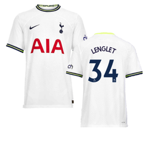 Tottenham 2022-23 Home Shirt (SB) (LENGLET 34) (Excellent)_0