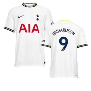 Tottenham 2022-23 Home Shirt (XL) (RICHARLISON 9) (Mint)_0