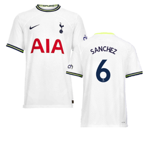 Tottenham 2022-23 Home Shirt (7-8y) (SANCHEZ 6) (Excellent)_0